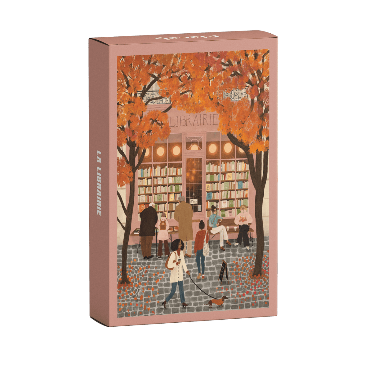 Piecely Puzzles - Mini-Puzzle La Librairie 99 Teile