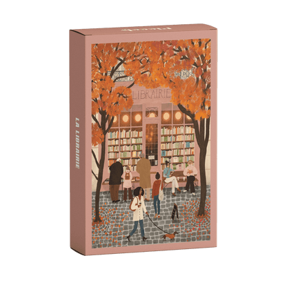 Piecely Puzzles - Mini-Puzzle La Librairie 99 Teile