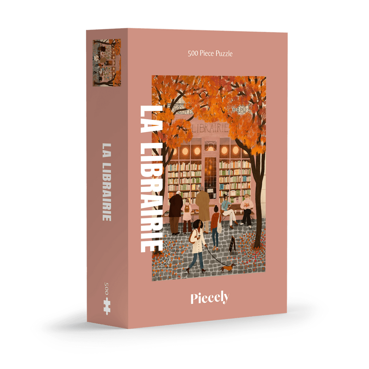 Piecely Puzzles - Puzzle La Librairie 500 Teile