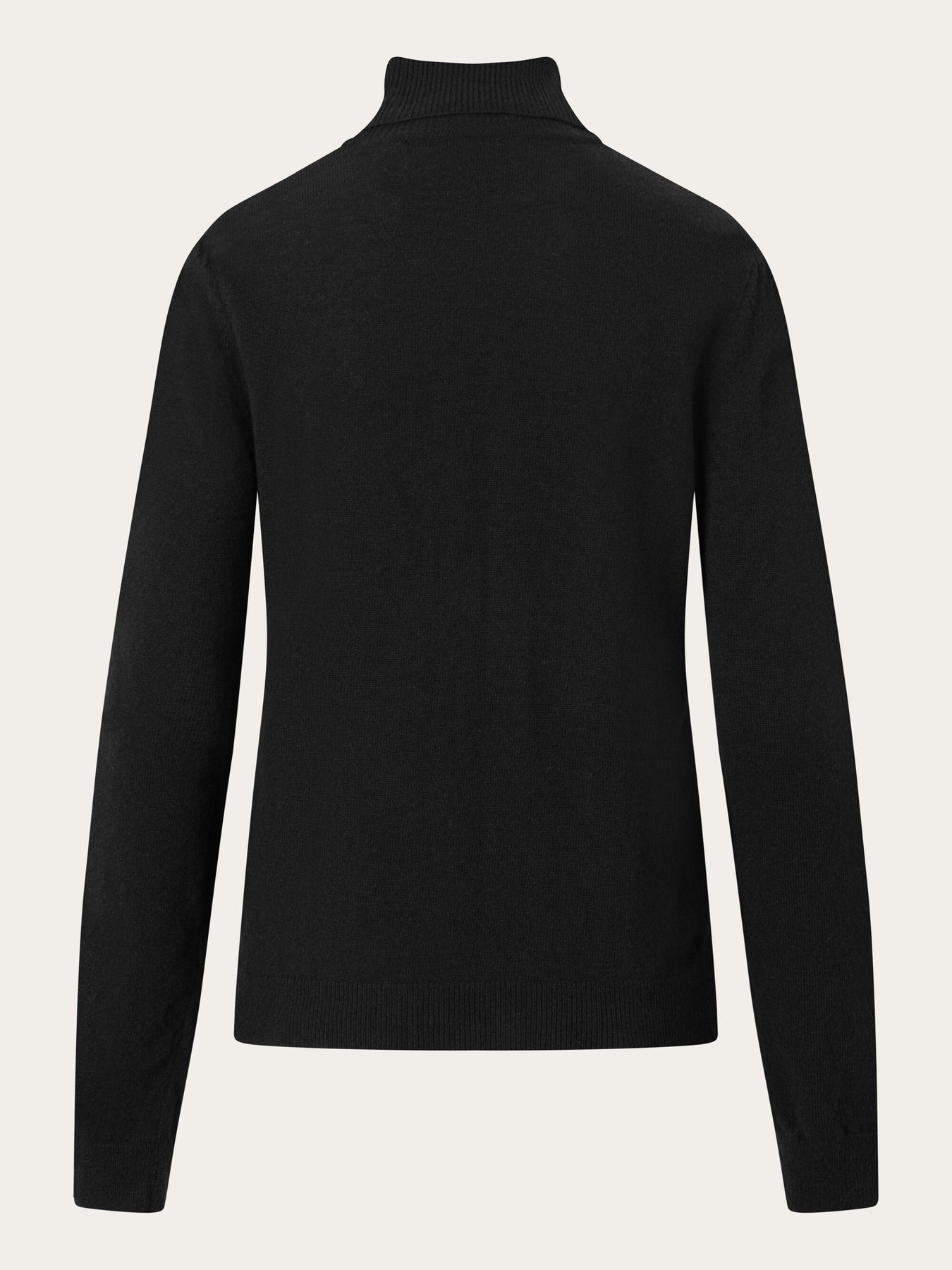 KCA - Lambswool roll neck Black Jet