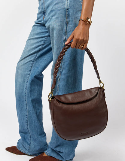 O MY BAG - Lana - Chocolate Soft Grain - WERTE FREUNDE