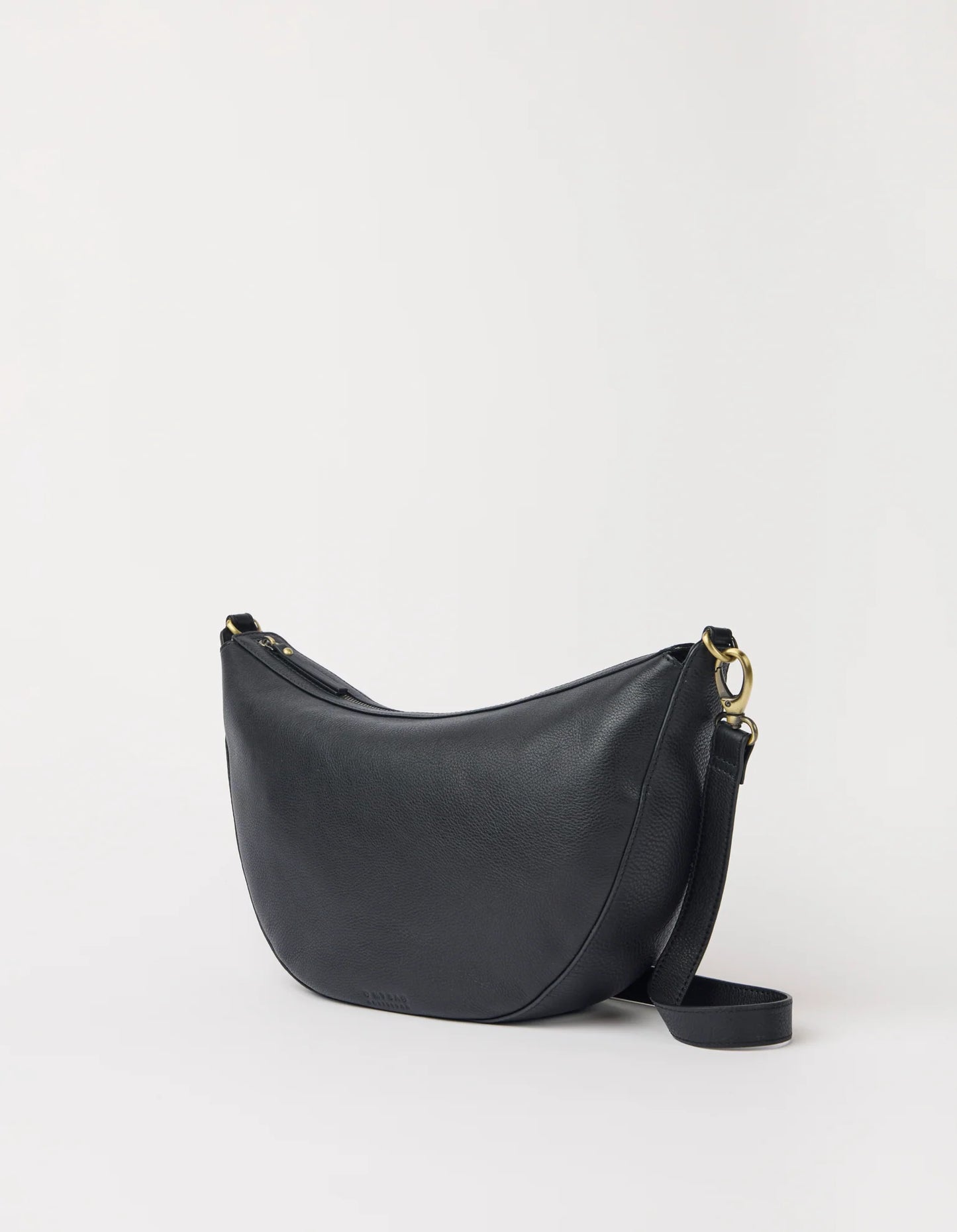 O MY BAG - Leo Maxi Black Soft Grain Leather - WERTE FREUNDE