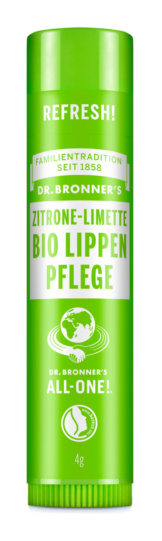 Dr. Bronner´s - Bio Lipbalm Zitrone-Limette 4 g