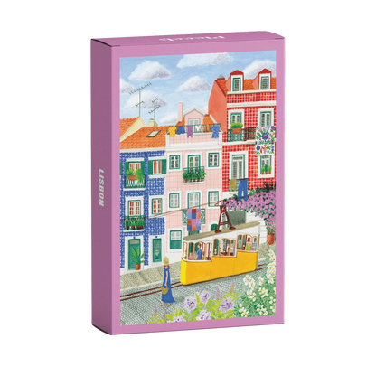 Piecely Puzzles - Mini-Puzzle Lisbon 99 Teile - WERTE FREUNDE
