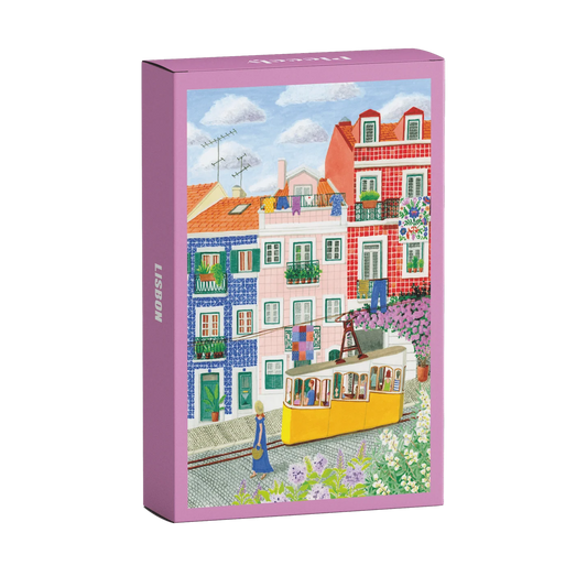Piecely Puzzles - Mini-Puzzle Lisbon 99 Teile - WERTE FREUNDE