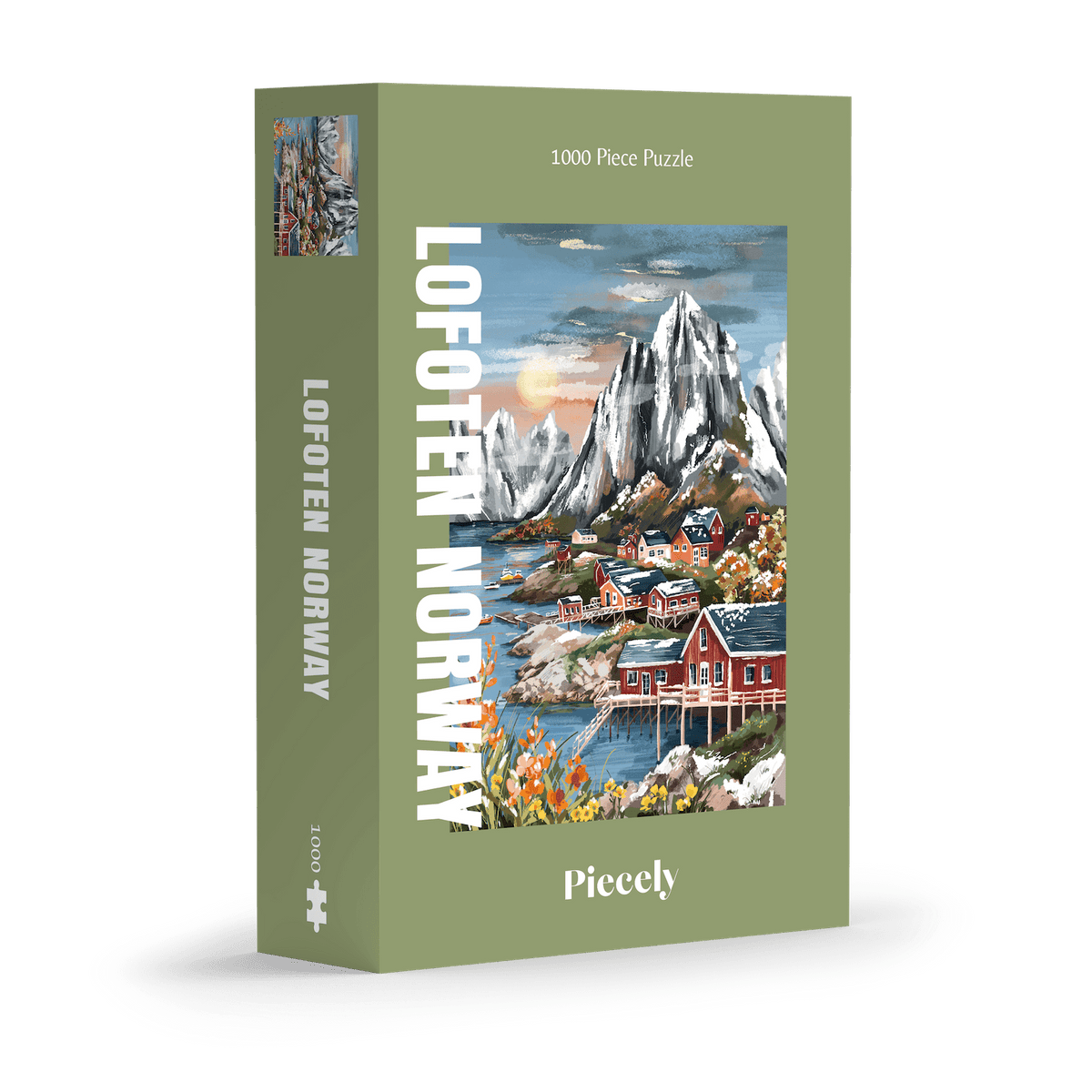 Piecely Puzzles - Puzzle Lofoten Norway 1000 Teile