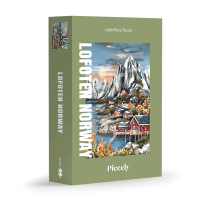 Piecely Puzzles - Puzzle Lofoten Norway 1000 Teile