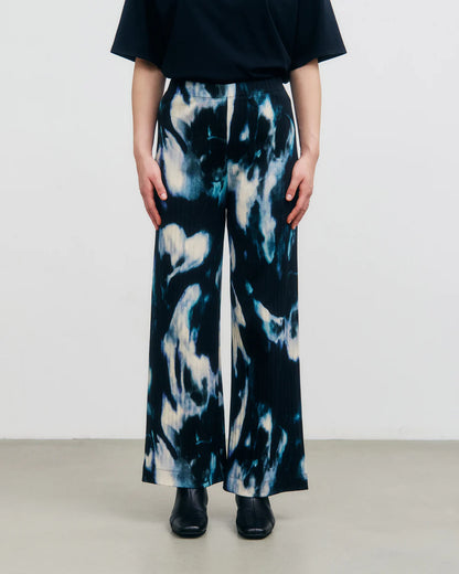 ROTHOLZ - Lounge Pant Organic Cotton Black Ocean - WERTE FREUNDE