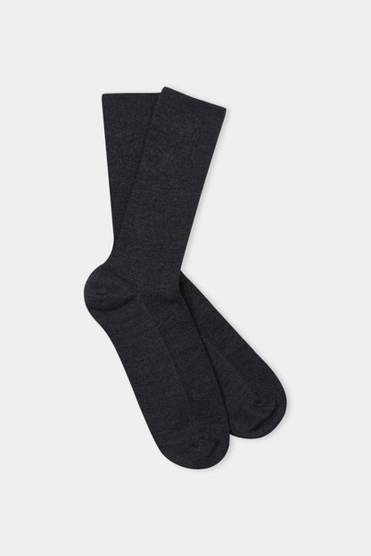 About Companions - MERINO SOCKS charcoal - WERTE FREUNDE