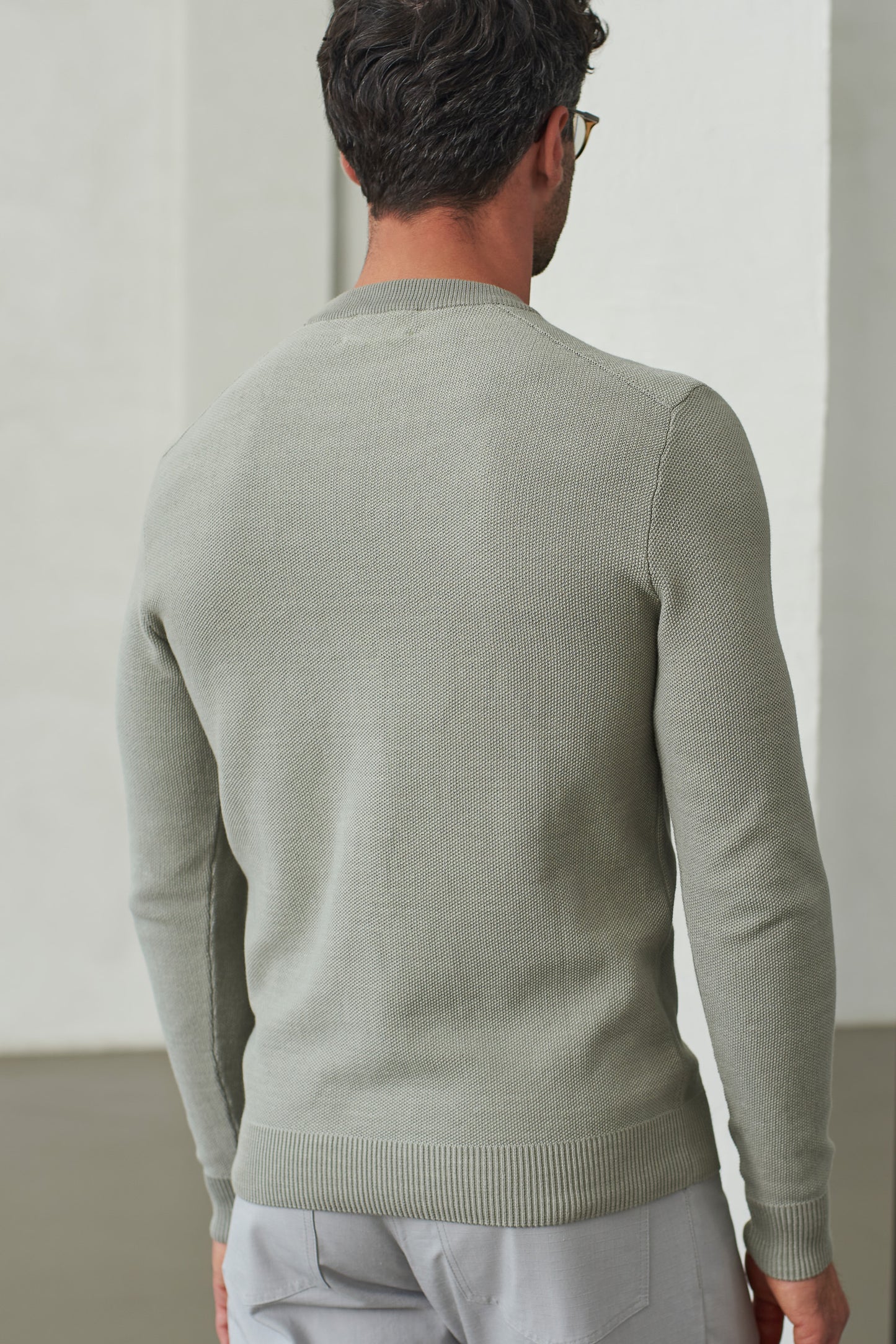 About Companions - MORTEN jumper eco knotted reed