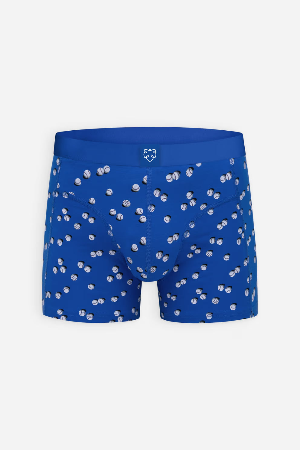 A-dam - Boxer Brief Blue Baseballs Princess Blue - WERTE FREUNDE