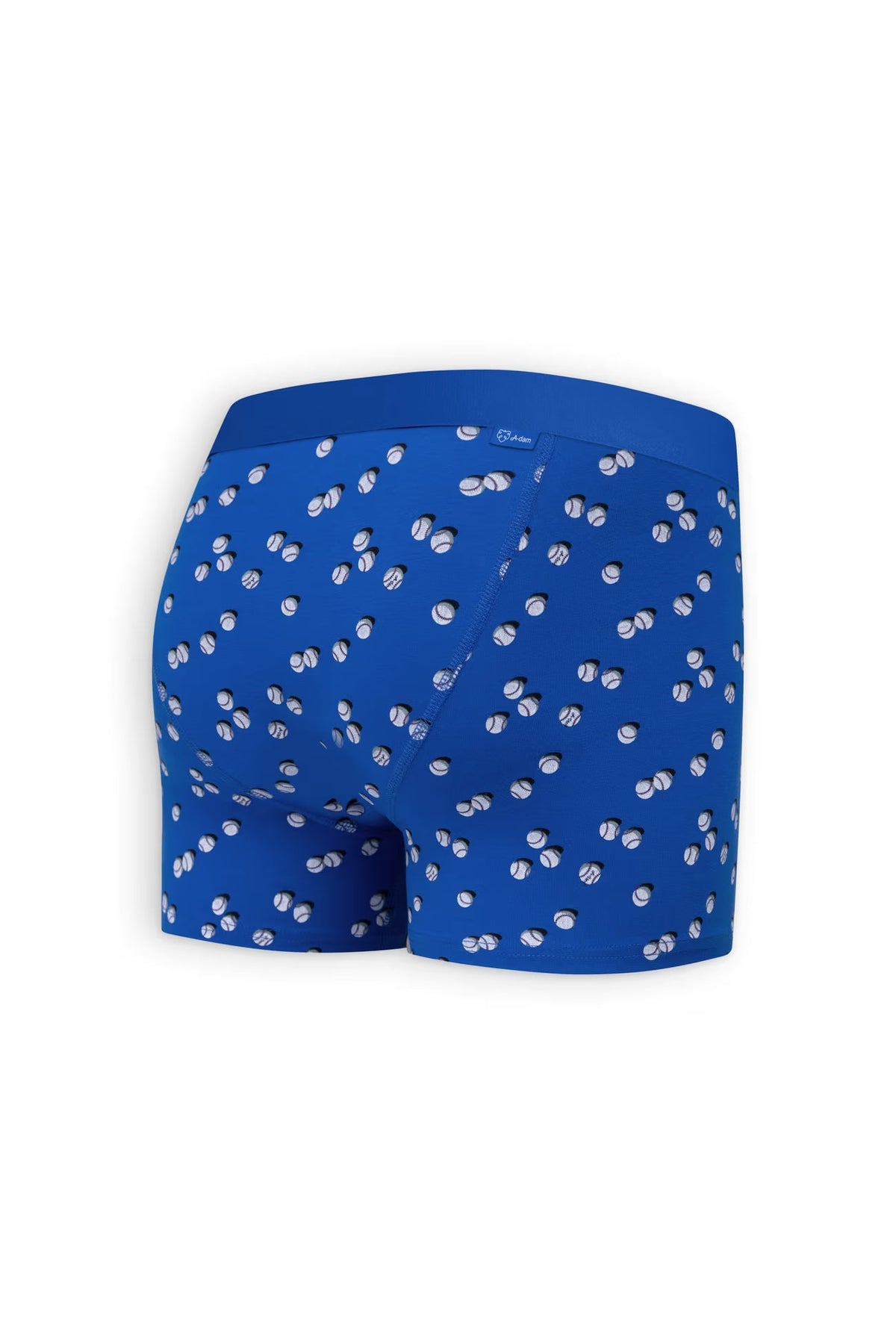 A-dam - Boxer Brief Blue Baseballs Princess Blue - WERTE FREUNDE