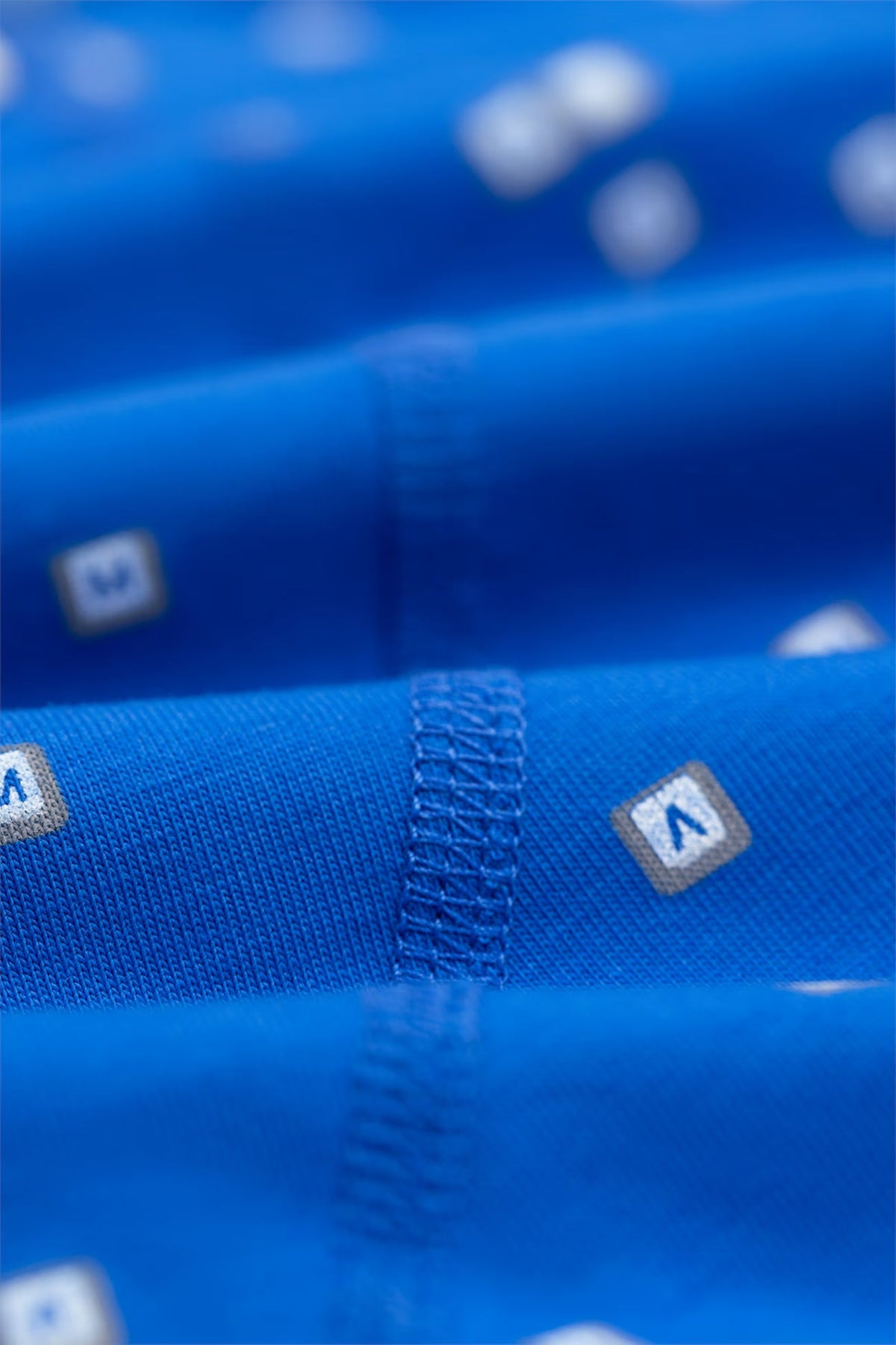A-dam - Boxer Brief Blue Keyboard AOP Turkish Sea - WERTE FREUNDE