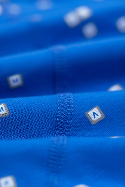 A-dam - Boxer Brief Blue Keyboard AOP Turkish Sea - WERTE FREUNDE