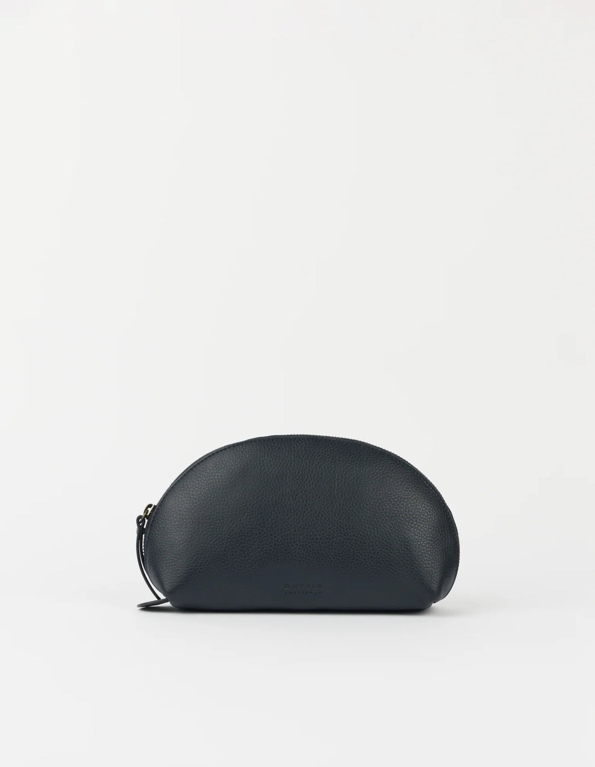O MY BAG - Make up Case Medium Soft Grain Leather Universe Blue