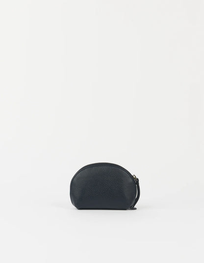 O MY BAG - Make up Case Small Soft Grain Leather Universe Blue