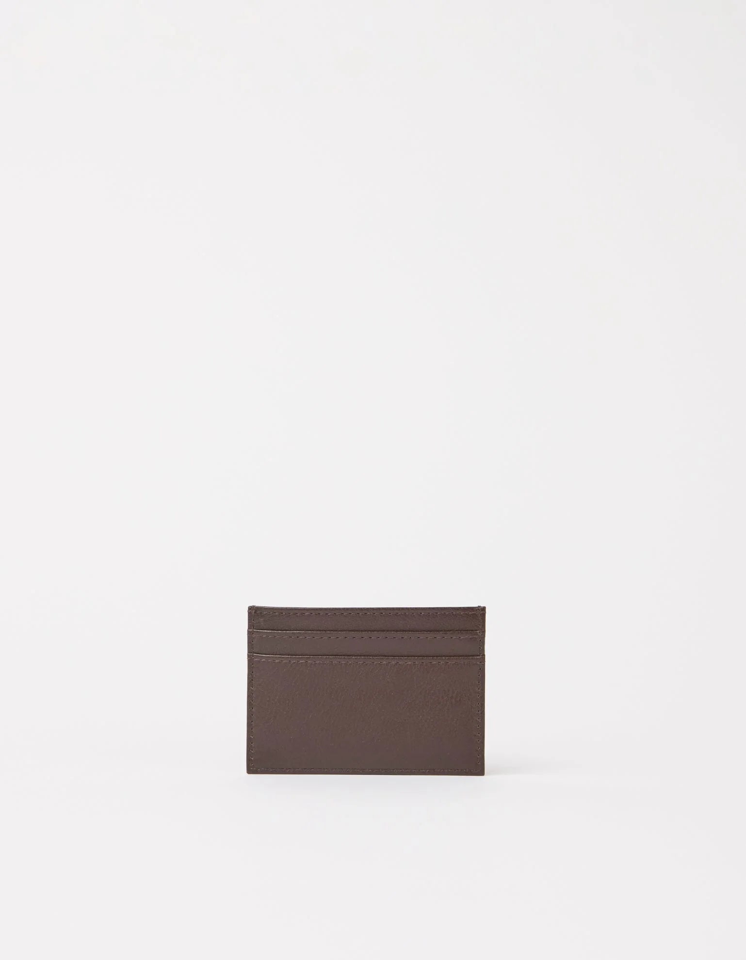 O MY BAG - Marks Cardcase Chocolate Soft Grain Leather - WERTE FREUNDE