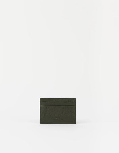 O MY BAG - Mark's Cardcase Soft Grain Leather Moss
