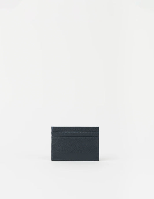 O MY BAG - Mark's Cardcase Soft Grain Leather Universe Blue