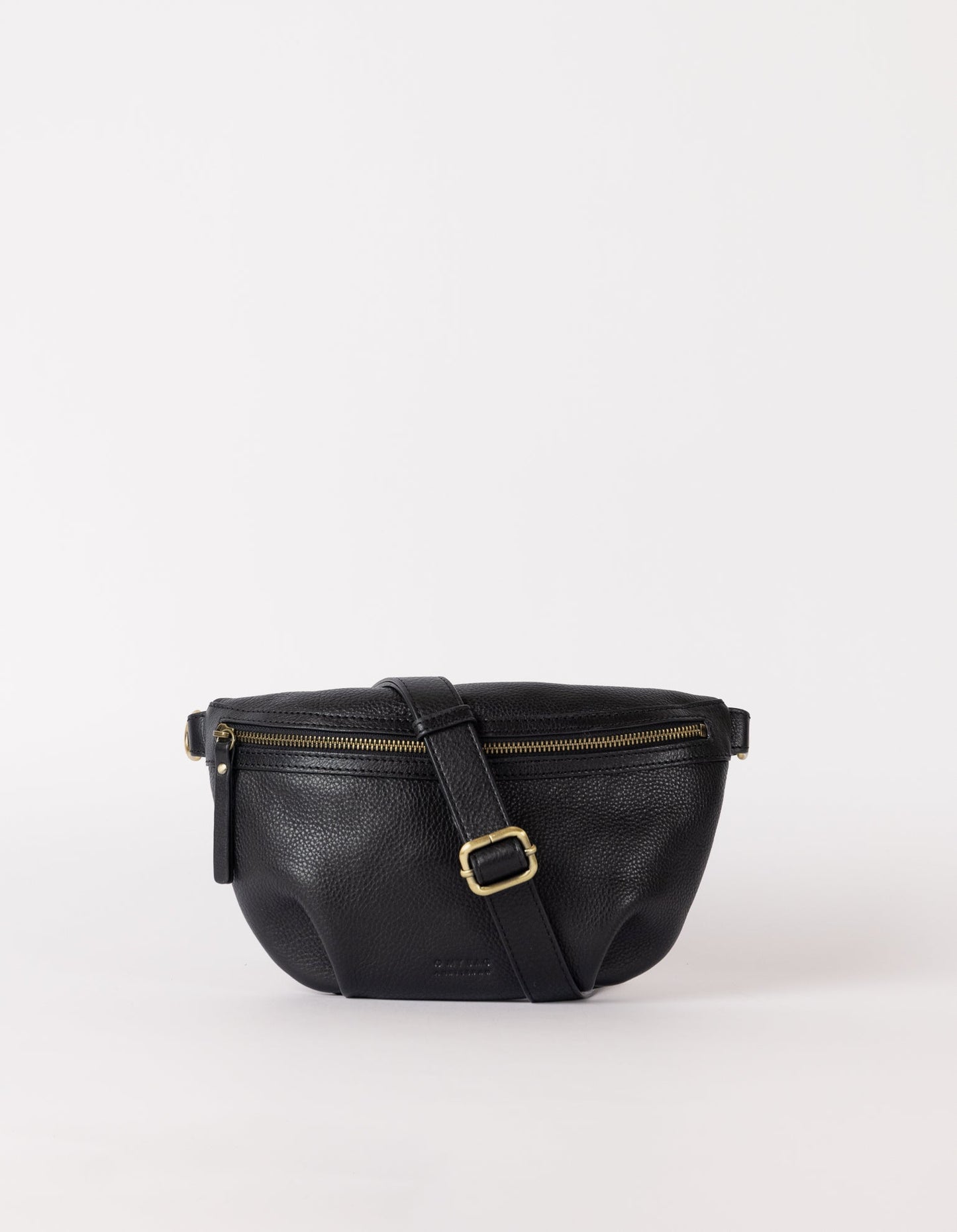 O MY BAG - MILO BAG Black Soft Grain Leather