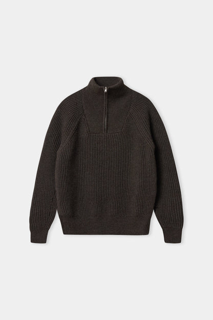 About Companions - NOLAN jumper brown - WERTE FREUNDE