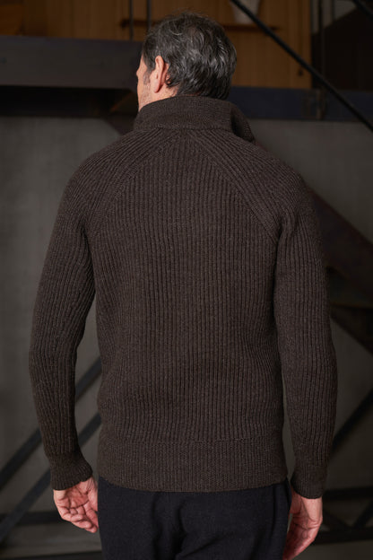 About Companions - NOLAN jumper brown - WERTE FREUNDE