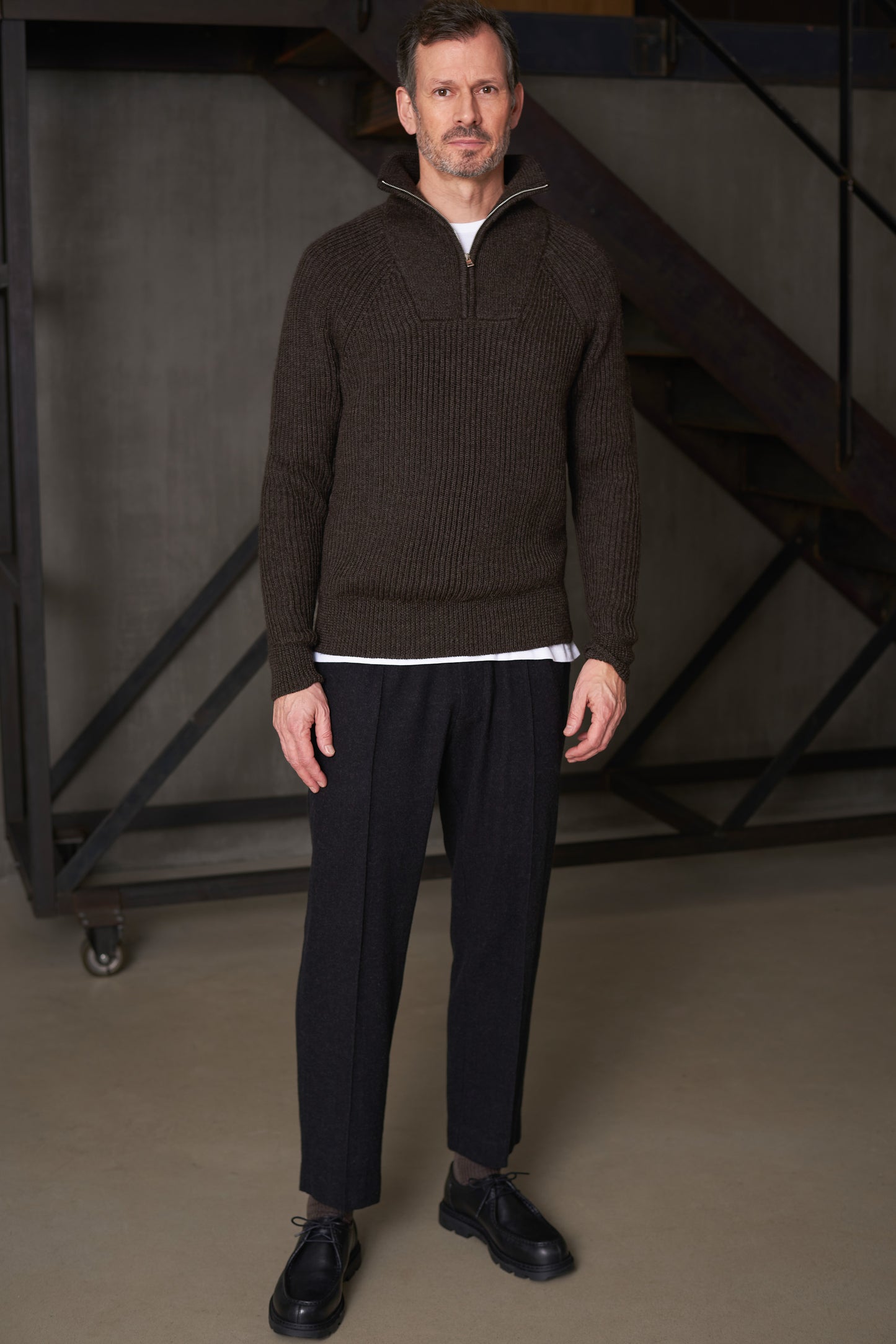 About Companions - NOLAN jumper brown - WERTE FREUNDE