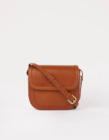 O MY BAG - Nina - Cognac Classic Leather - WERTE FREUNDE