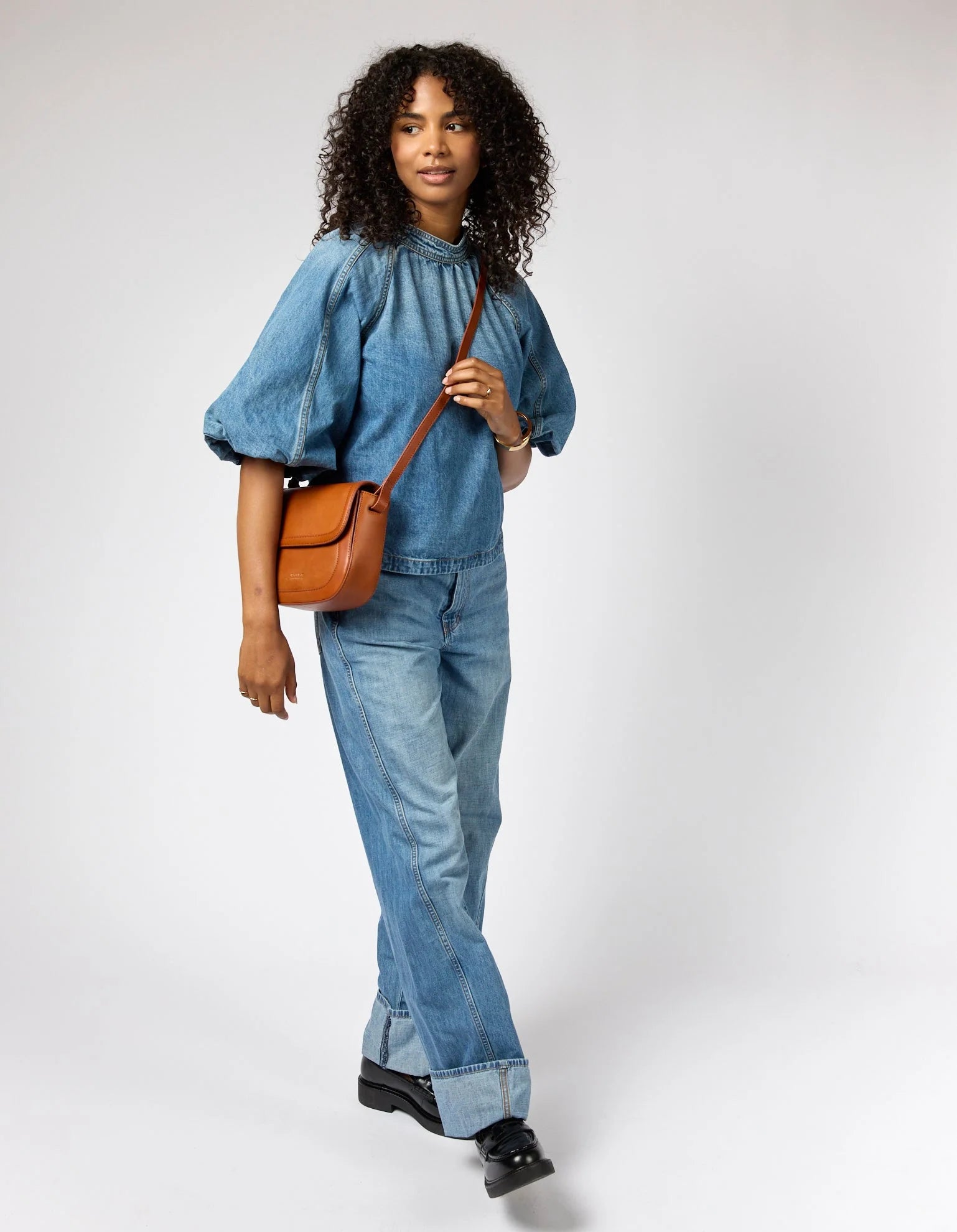 O MY BAG - Nina - Cognac Classic Leather - WERTE FREUNDE