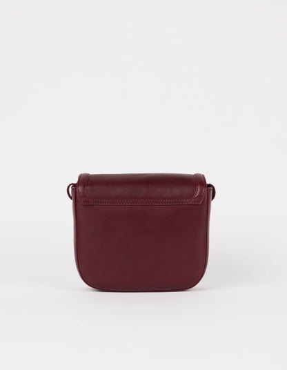 O MY BAG - Nina - Dark Cherry Classic Leather - WERTE FREUNDE