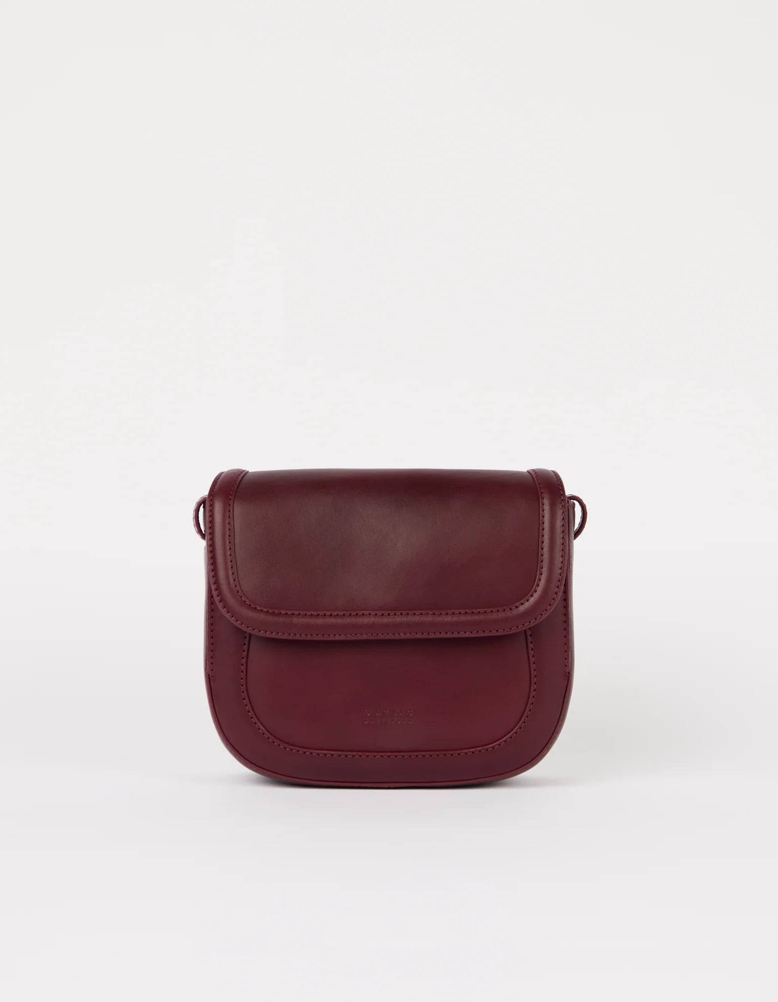 O MY BAG - Nina - Dark Cherry Classic Leather - WERTE FREUNDE