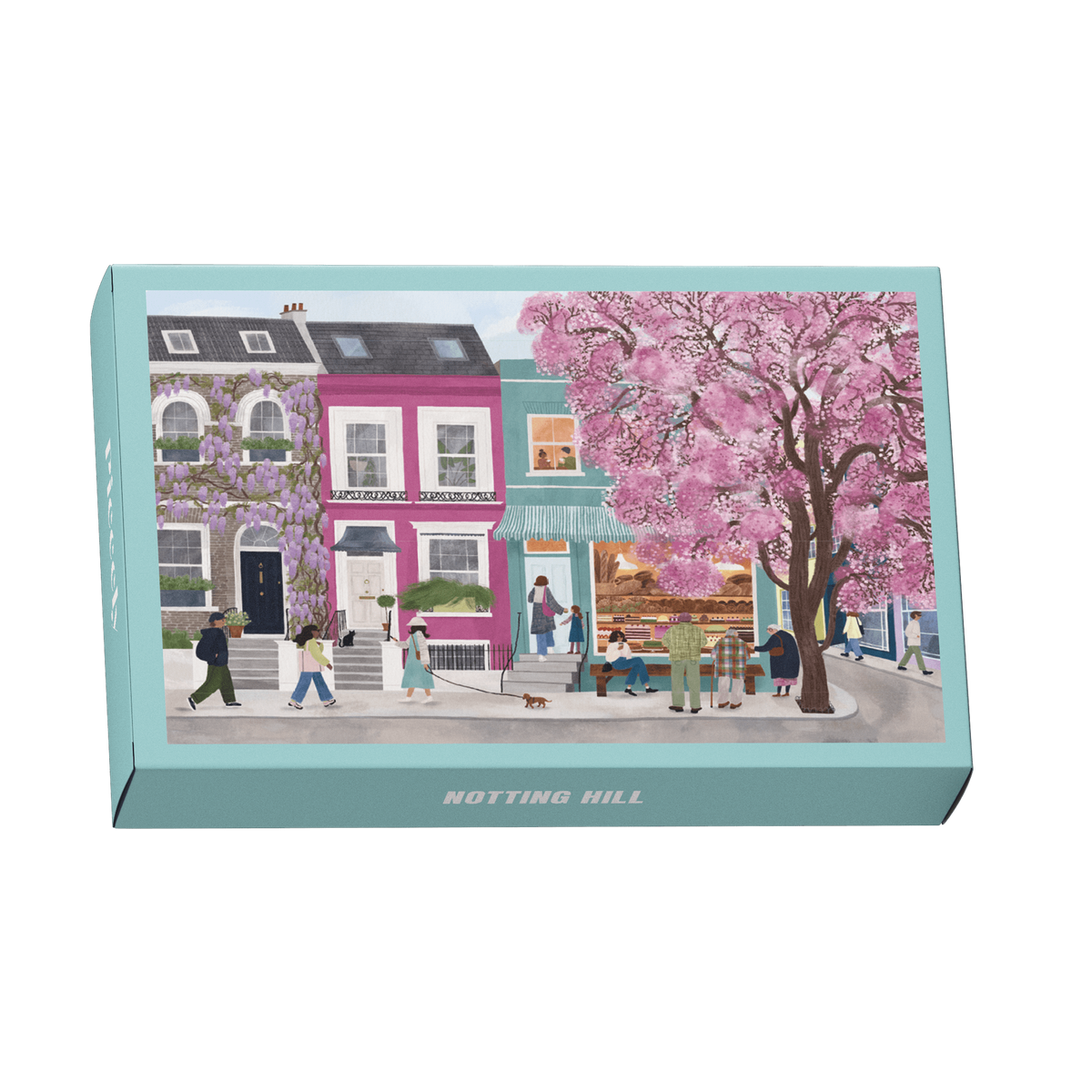 Piecely Puzzles - Mini-Puzzle Notting Hill 99 Teile