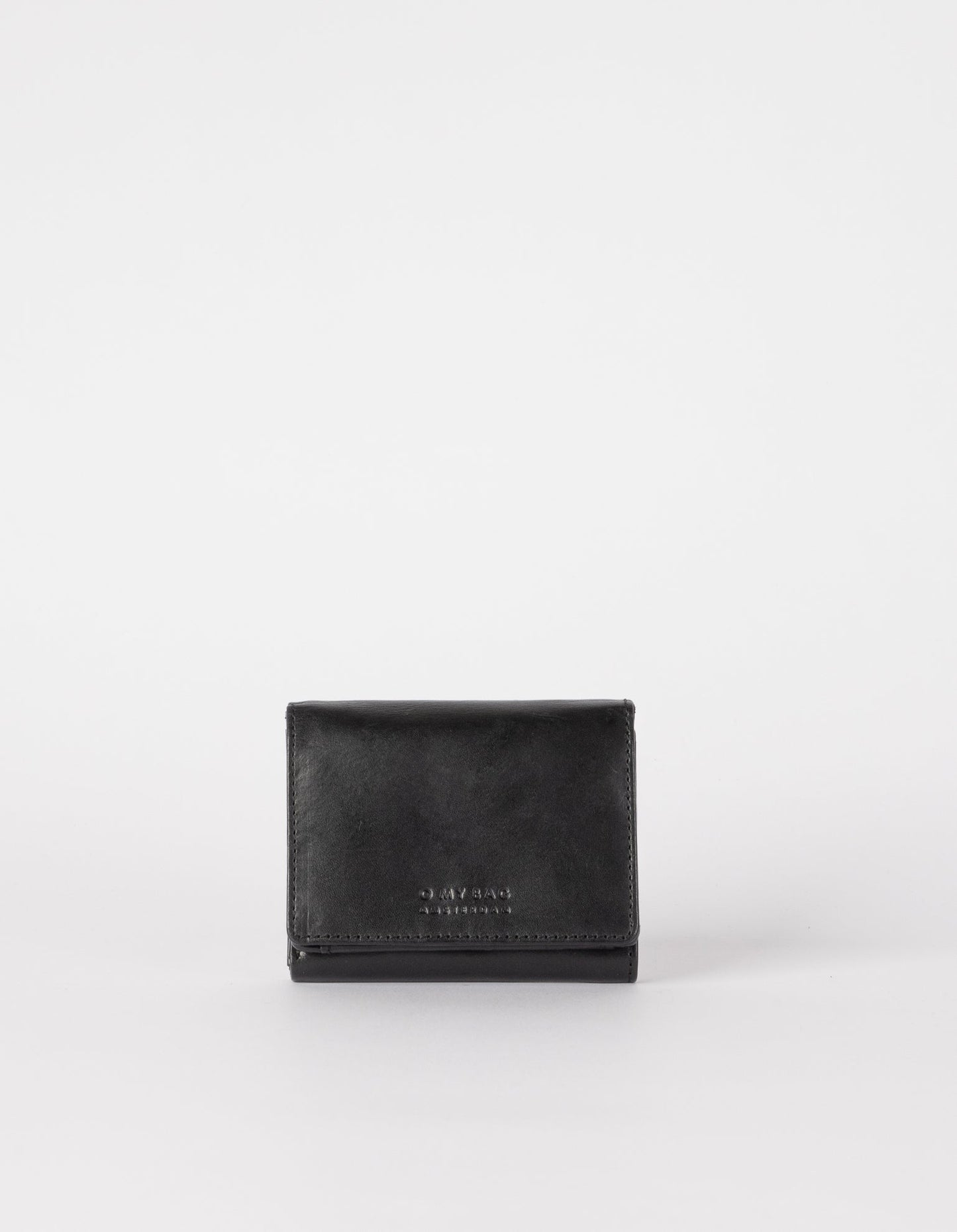 omybag - Ollie Wallet Black Classic Leather