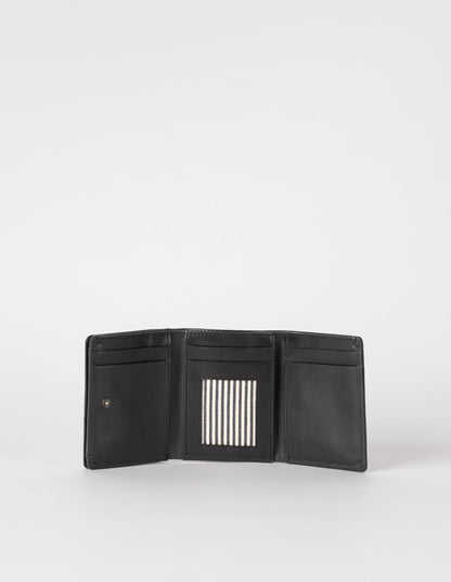 omybag - Ollie Wallet Black Classic Leather