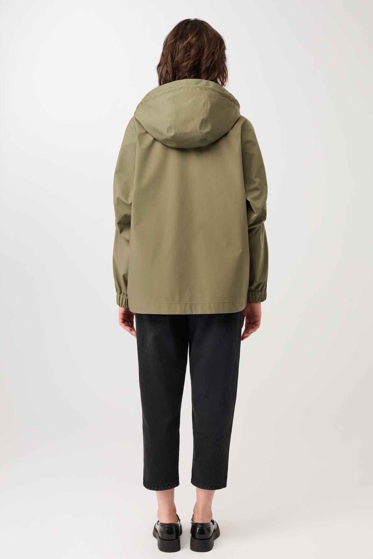 LangerChen - Parka Killeen Short stone moss - WERTE FREUNDE
