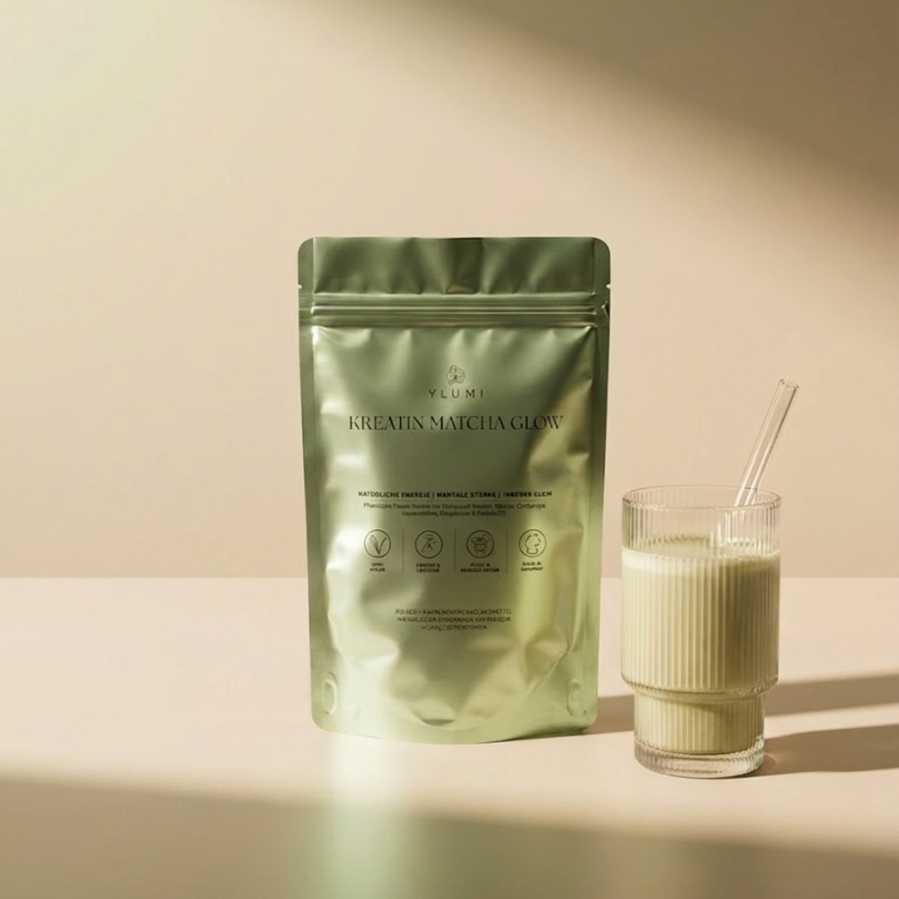 YLUMI - KREATIN MATCHA GLOW PULVER 240g