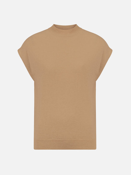 Alchemist - Anise s/less top Camel