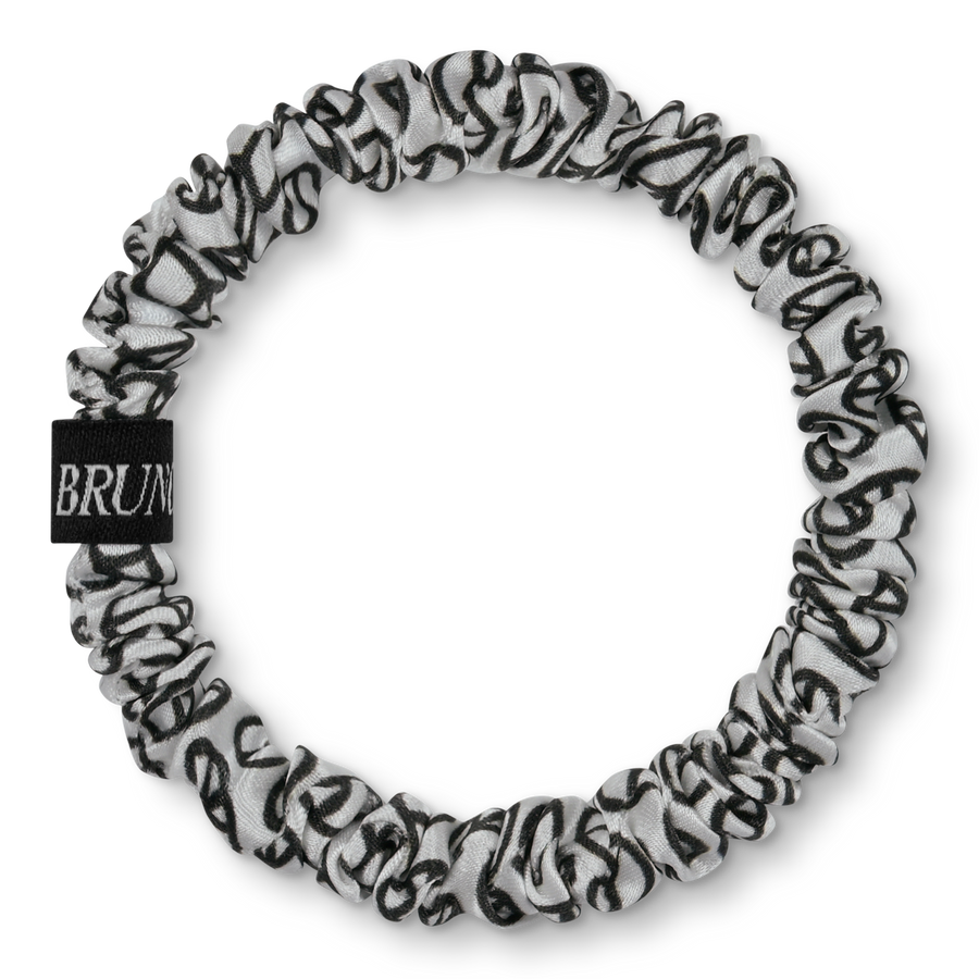 BRUNCHIES - Seiden Scrunchie Peace für Locken