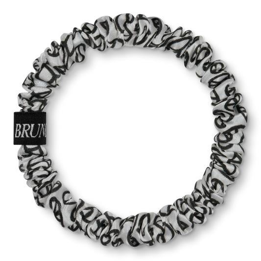 BRUNCHIES - Seiden Scrunchie Peace für Locken