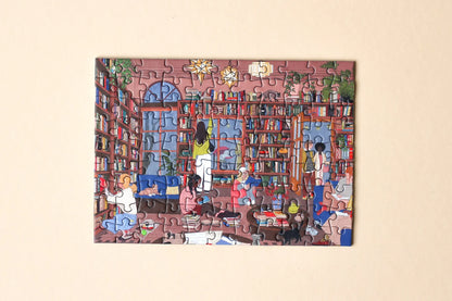 Piecely Puzzles - Mini-Puzzle Book Nook 99 Teile - WERTE FREUNDE