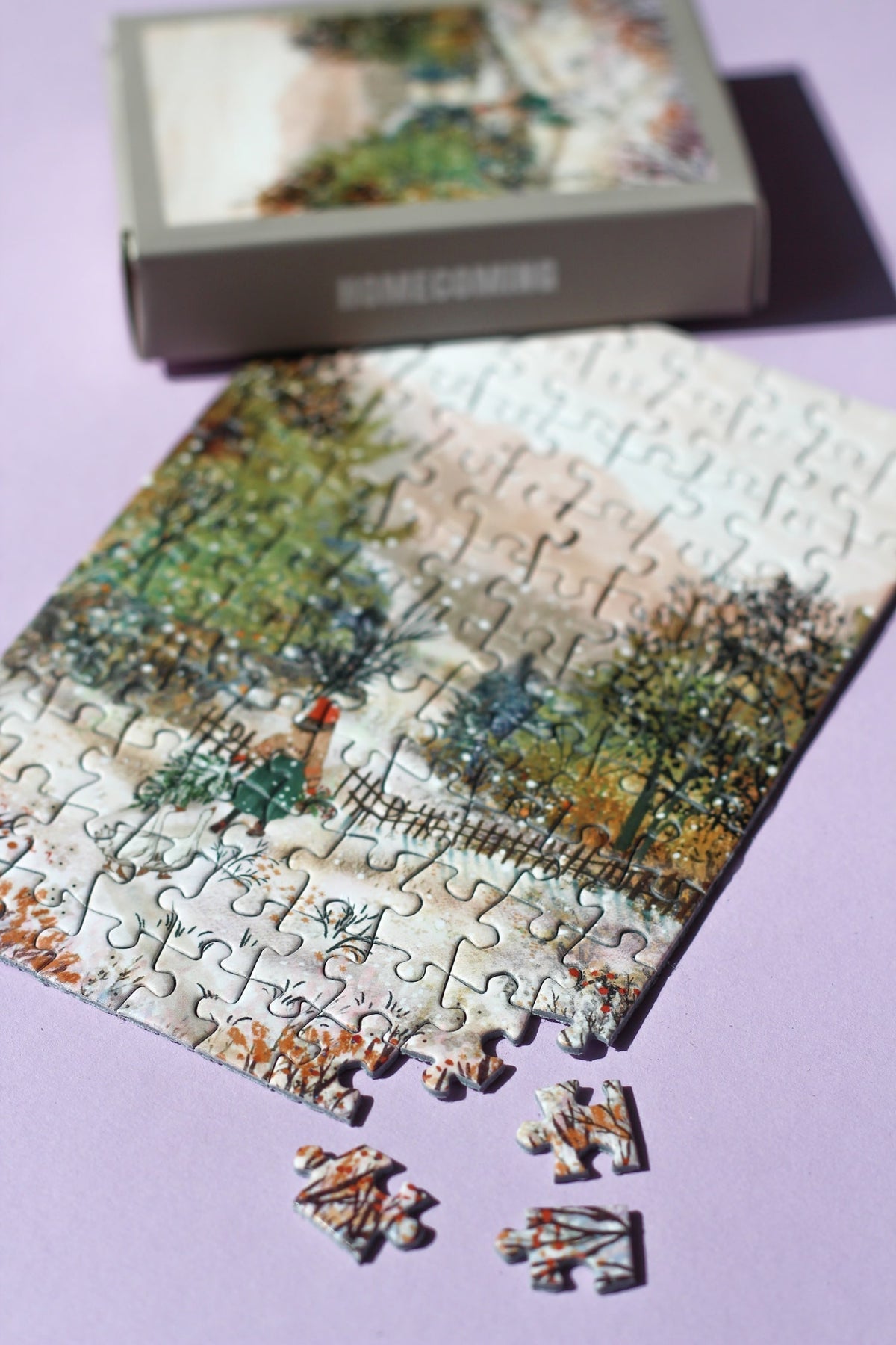 Piecely Puzzles - Mini-Puzzle Homecoming 99 Teile