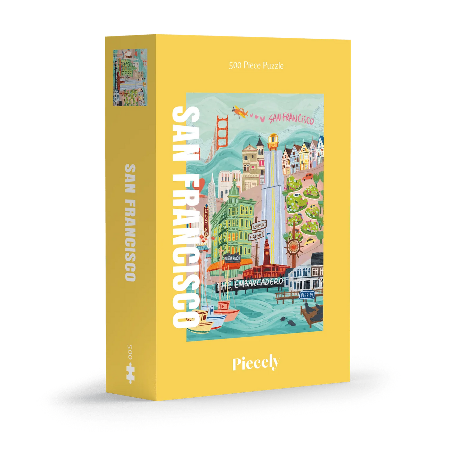 Piecely Puzzles - Puzzle San Francisco 500 Teile - WERTE FREUNDE