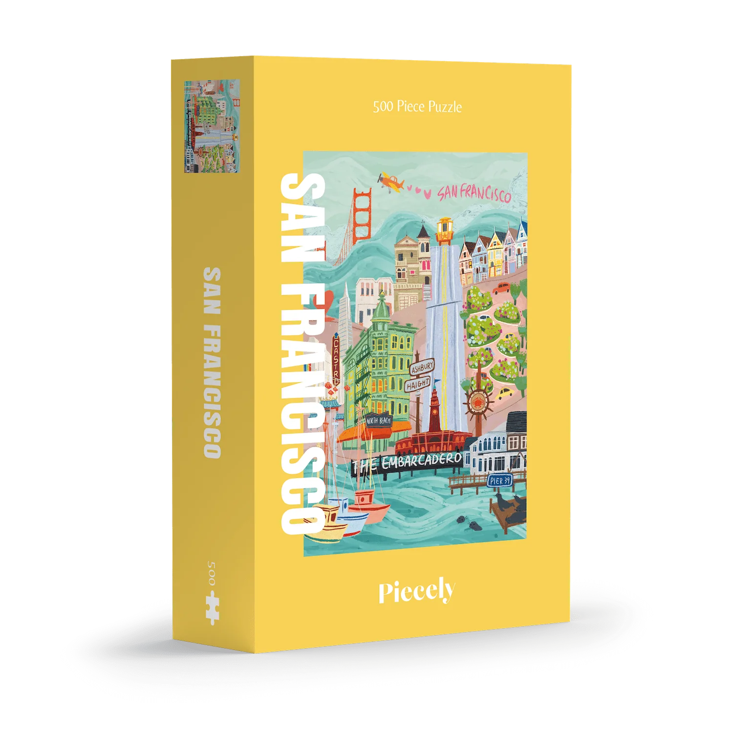 Piecely Puzzles - Puzzle San Francisco 500 Teile - WERTE FREUNDE