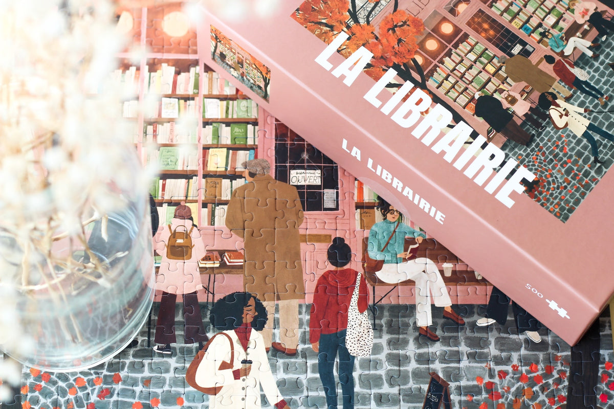 Piecely Puzzles - Puzzle La Librairie 500 Teile