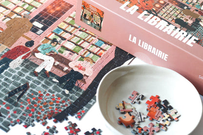 Piecely Puzzles - Puzzle La Librairie 500 Teile