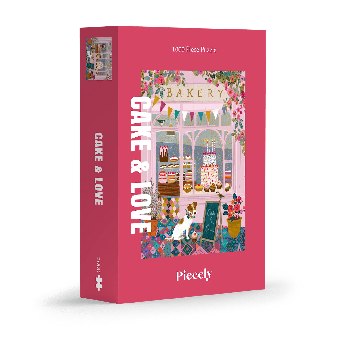Piecely Puzzles - Puzzle Cake & Love 1000 Teile - WERTE FREUNDE