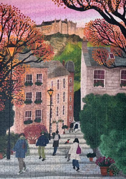Piecely Puzzles - Puzzle Edinburgh 1000 Teile