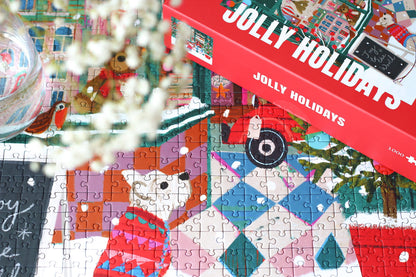 Piecely Puzzles - Puzzle Jolly Holidays 1000 Teile