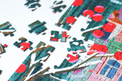 Piecely Puzzles - Puzzle Jolly Holidays 1000 Teile