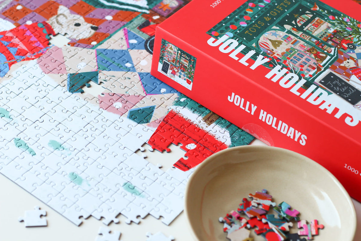 Piecely Puzzles - Puzzle Jolly Holidays 1000 Teile